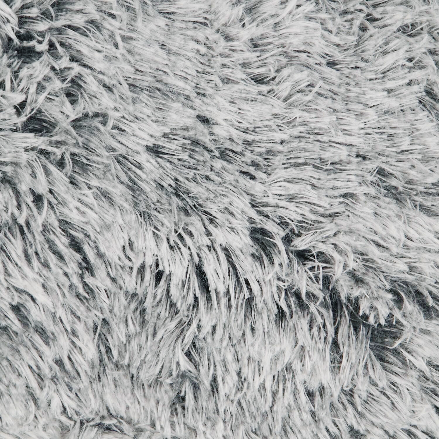 Self Heating Fleece Top Crate Mat Grey Image 4