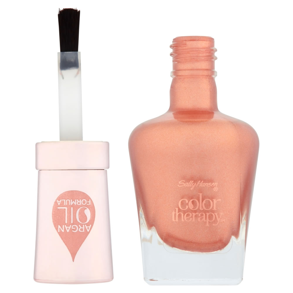 Sally Hansen Color Therapy Nail Polish Glow With The Flow Wilko