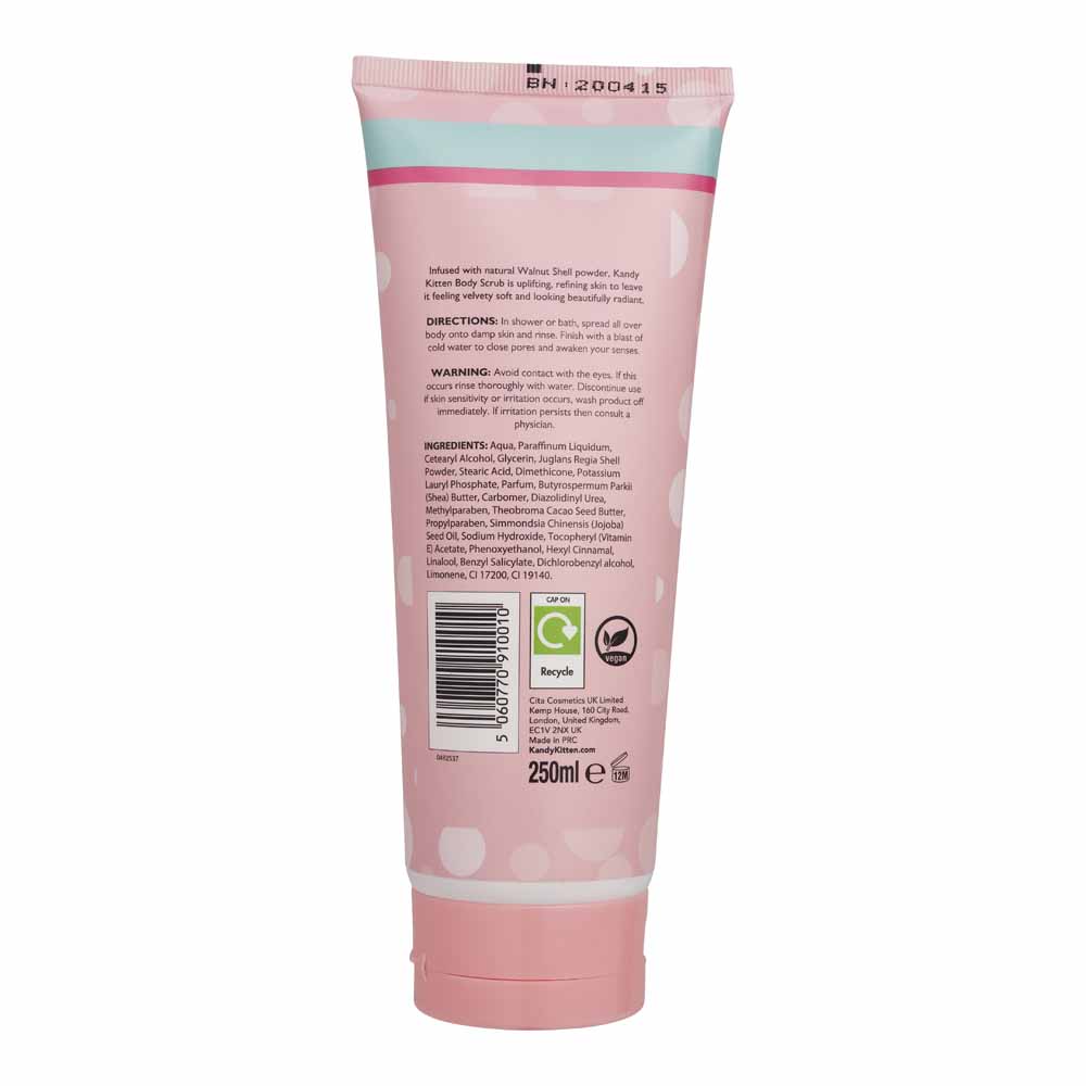 Kandy Kitten Body Scrub 250ml Wilko