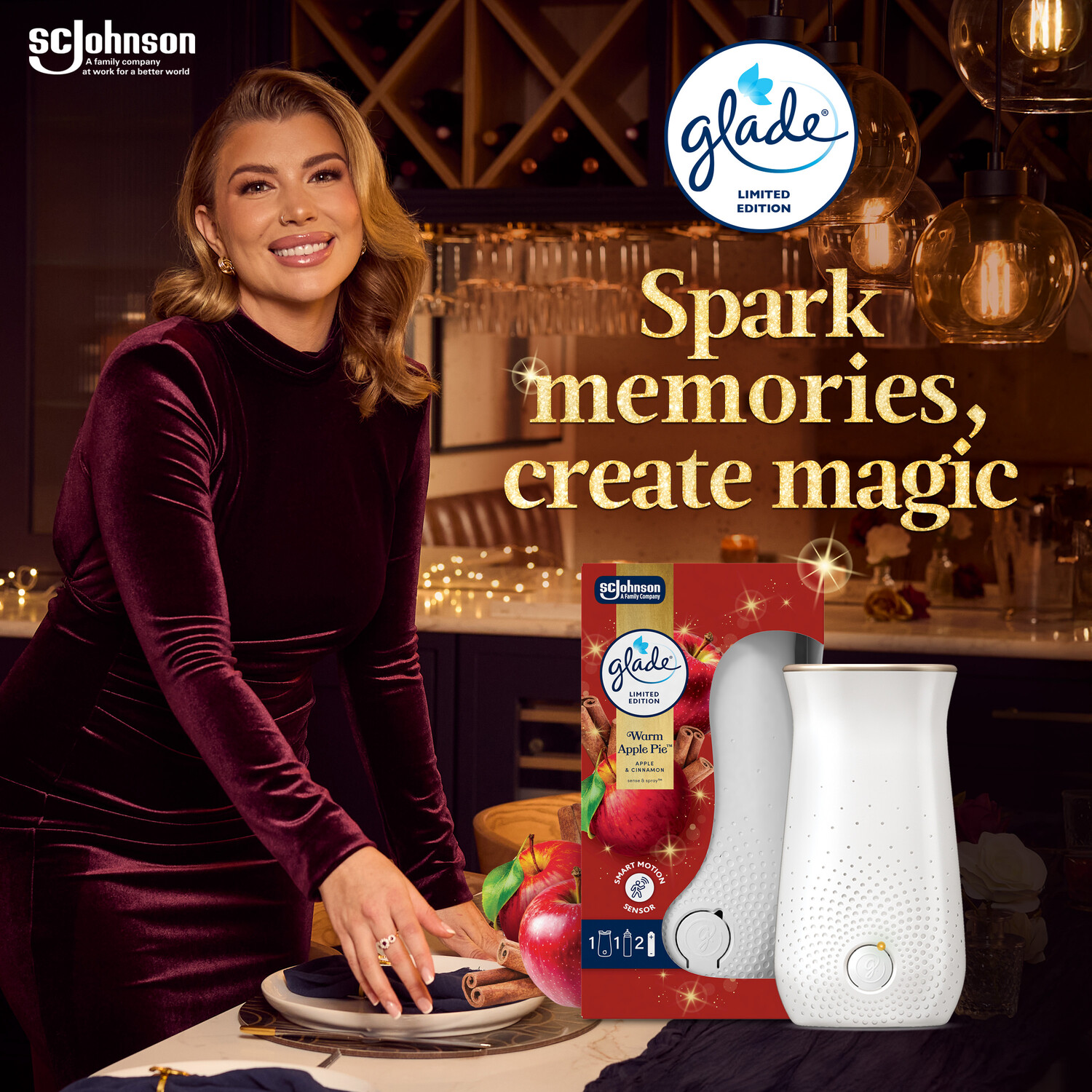 Glade Sense Auto Holder Air Freshener Image 2