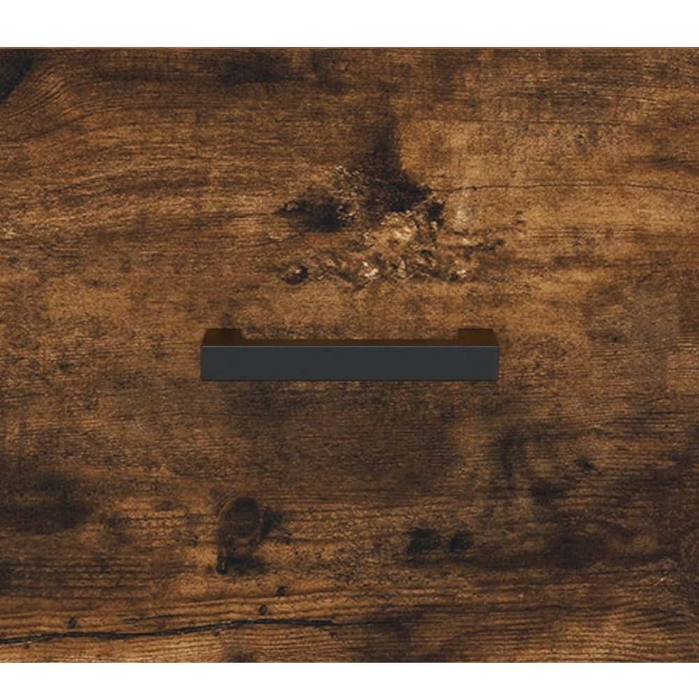 vidaXL 3 Door 3 Drawer Smoked Oak Highboard Image 9