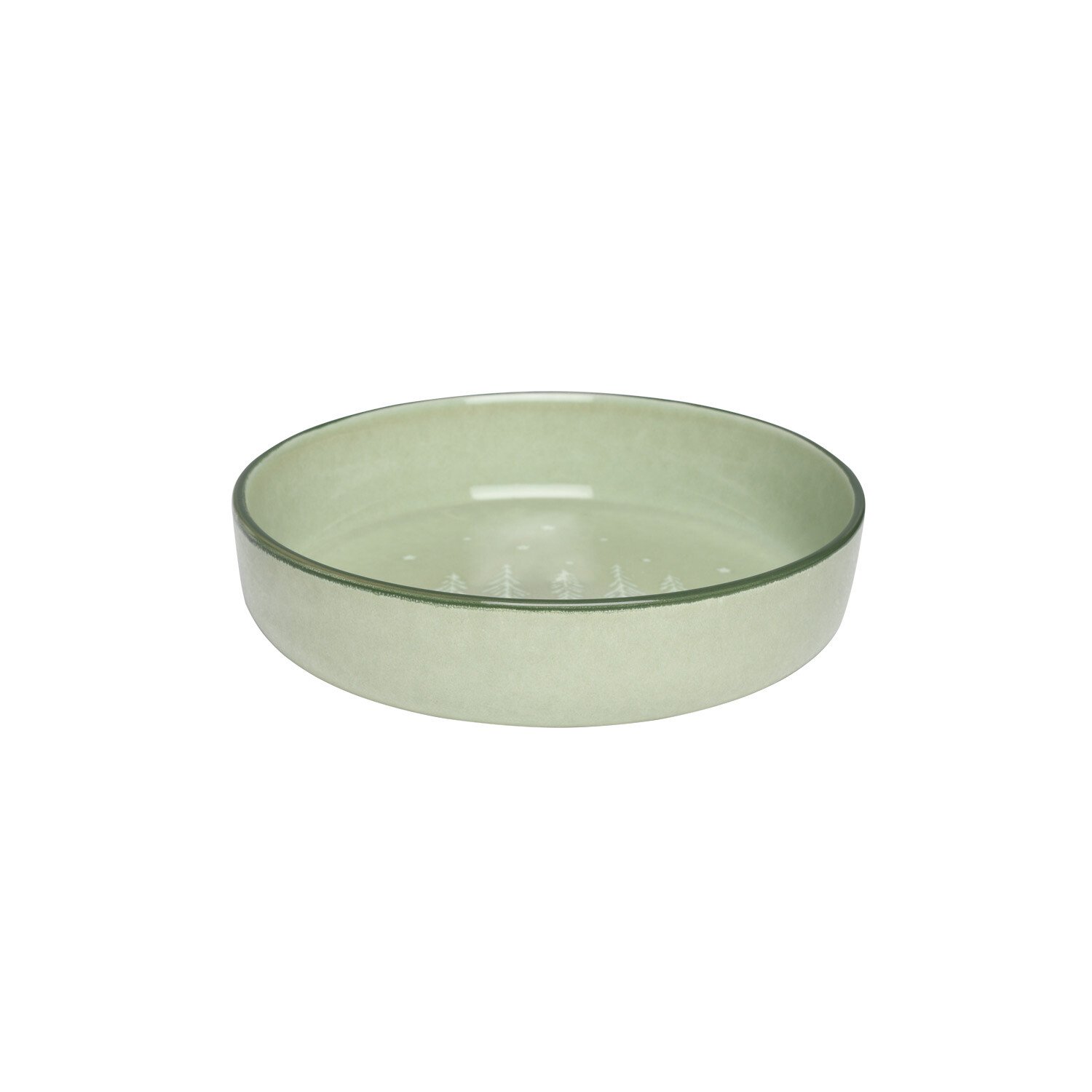 Nordic Tree Serving Bowl Sage Image 3