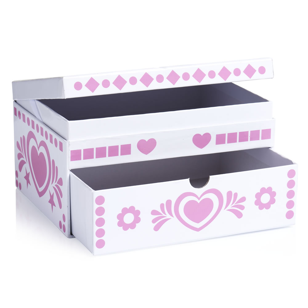 Wilko Decorate Your Own Jewellery Box Image 2