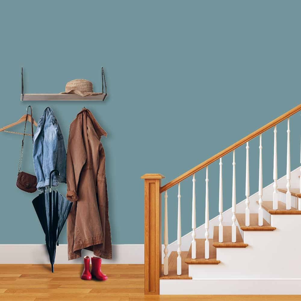 Wilko Tough & Washable Dark Duck Egg Matt Emulsion Paint 2.5L Image 4