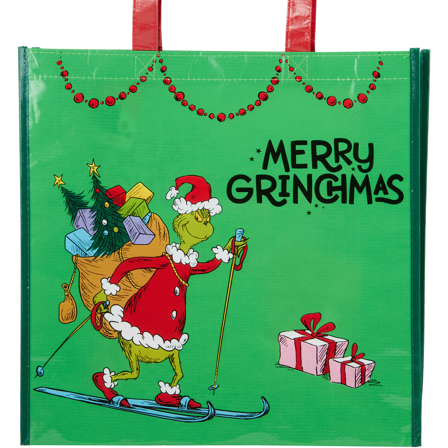 Grinch Christmas Shopper Bag Image 3