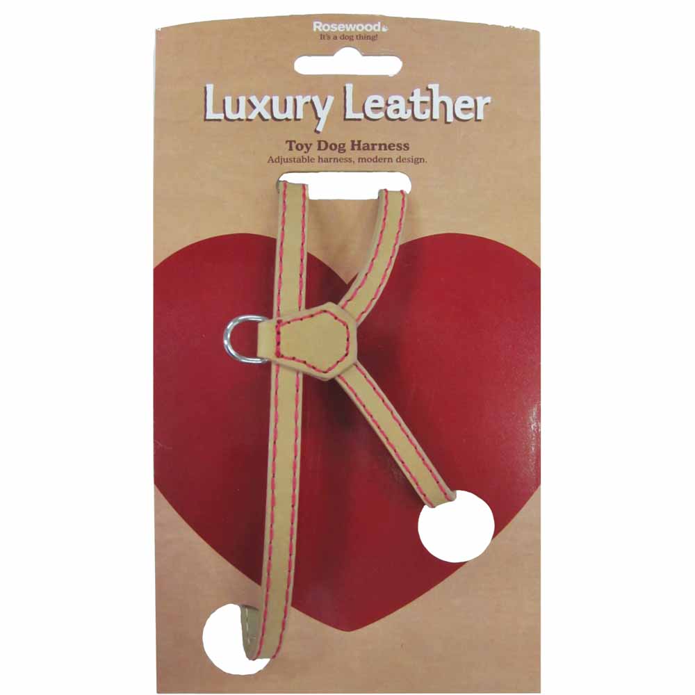 Rosewood Tan Toy Dog Harness XS Small Dogs Wilko