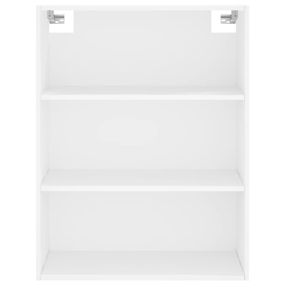 vidaXL Single Door 3 Drawer 3 Shelf White Highboard Image 6