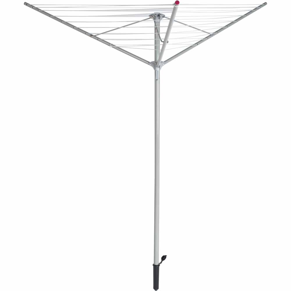 Kleeneze 3 Arm Rotary Outdoor Washing Line 30m Image 1