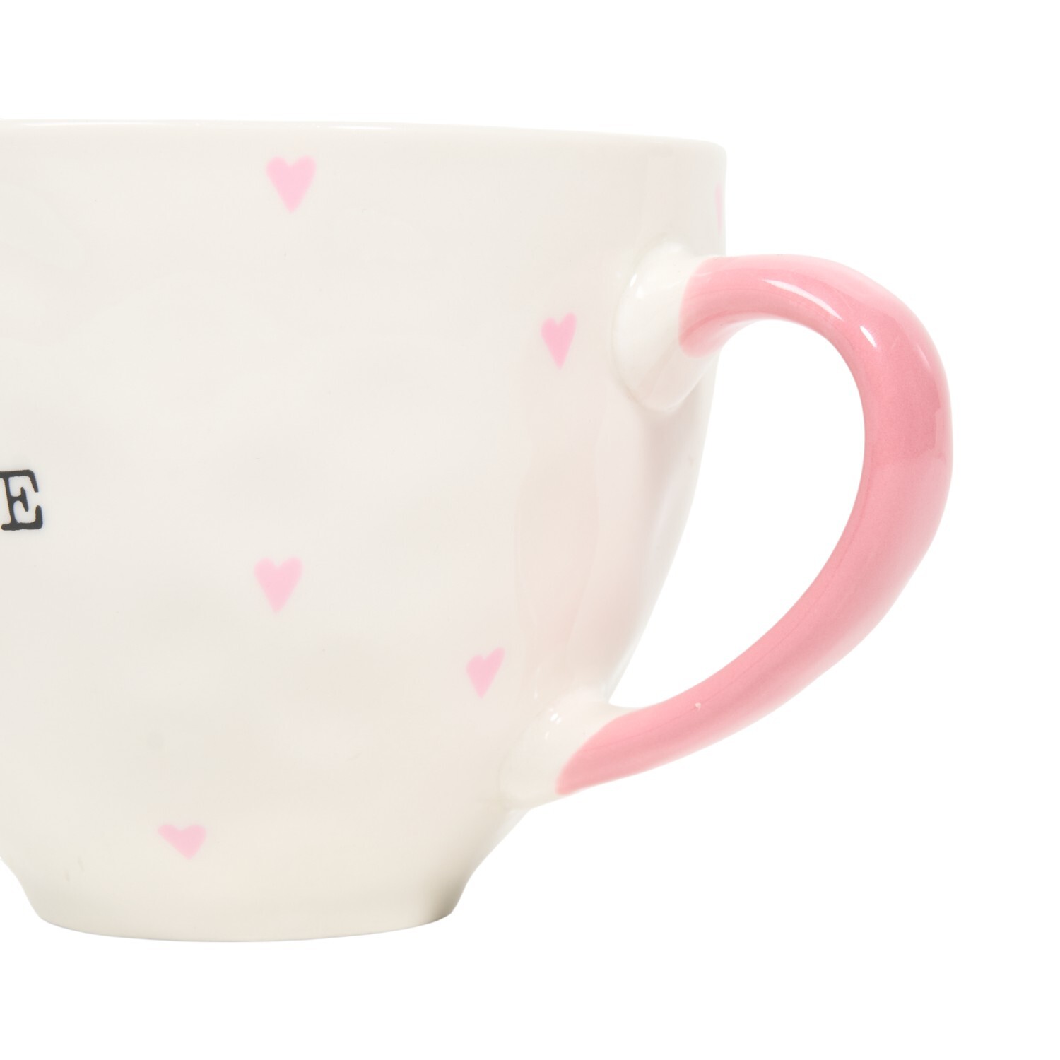 Love You or Be Mine Pink Mug Image 8
