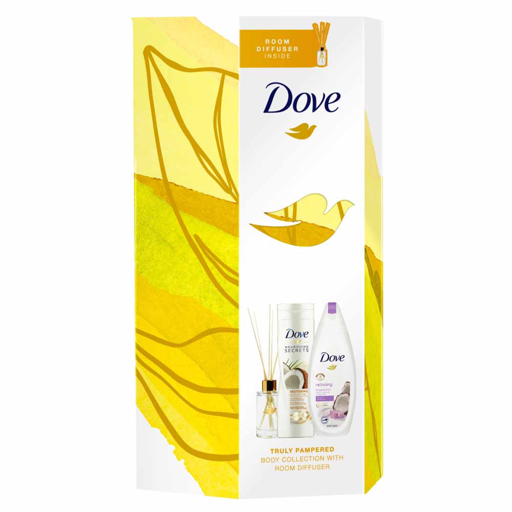 Dove Truly Pampered Body Collection with Room Diffuser Image 3
