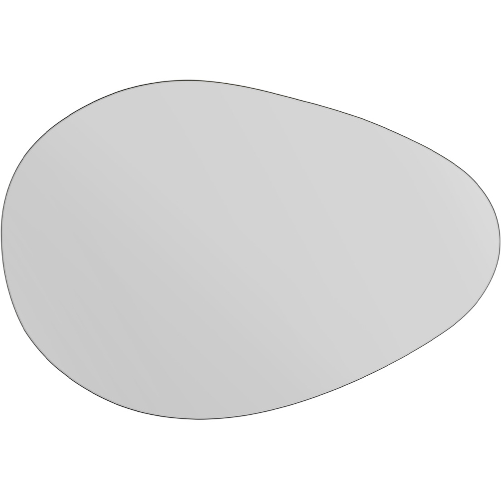 MirrorOutlet The Lapillus Frameless Pebble Wall Mirror 120 x 80cm Image 3