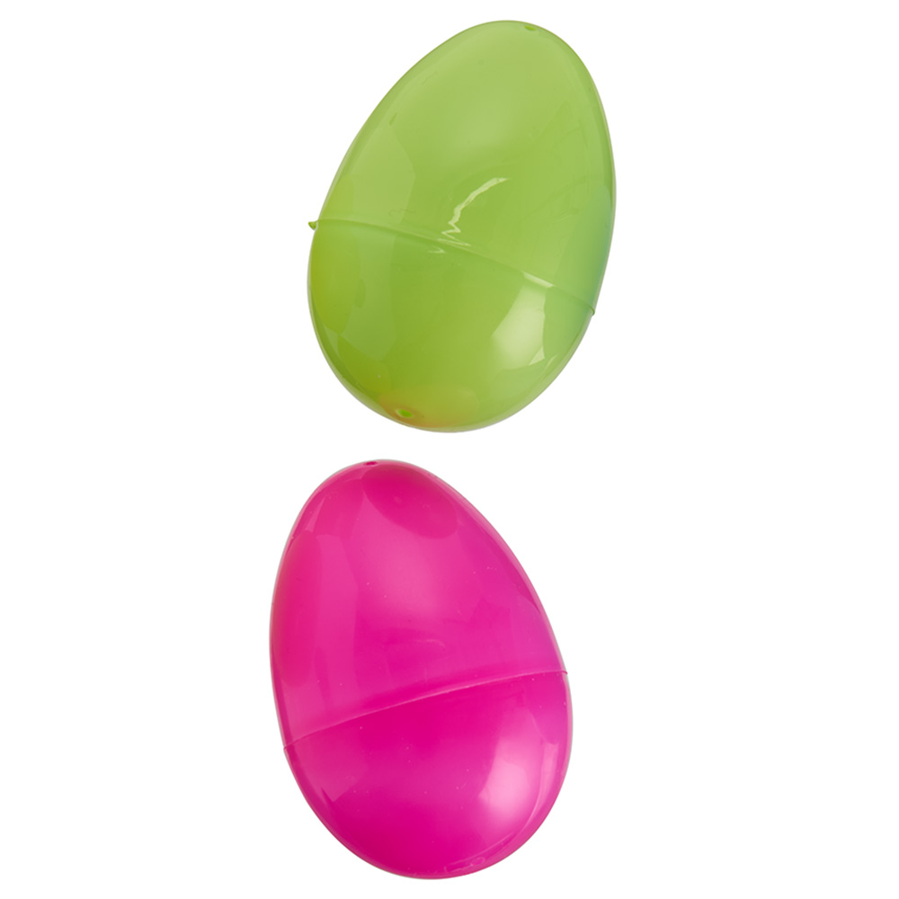 Wilko 4 Large coloured Fillable Eggs Image 5