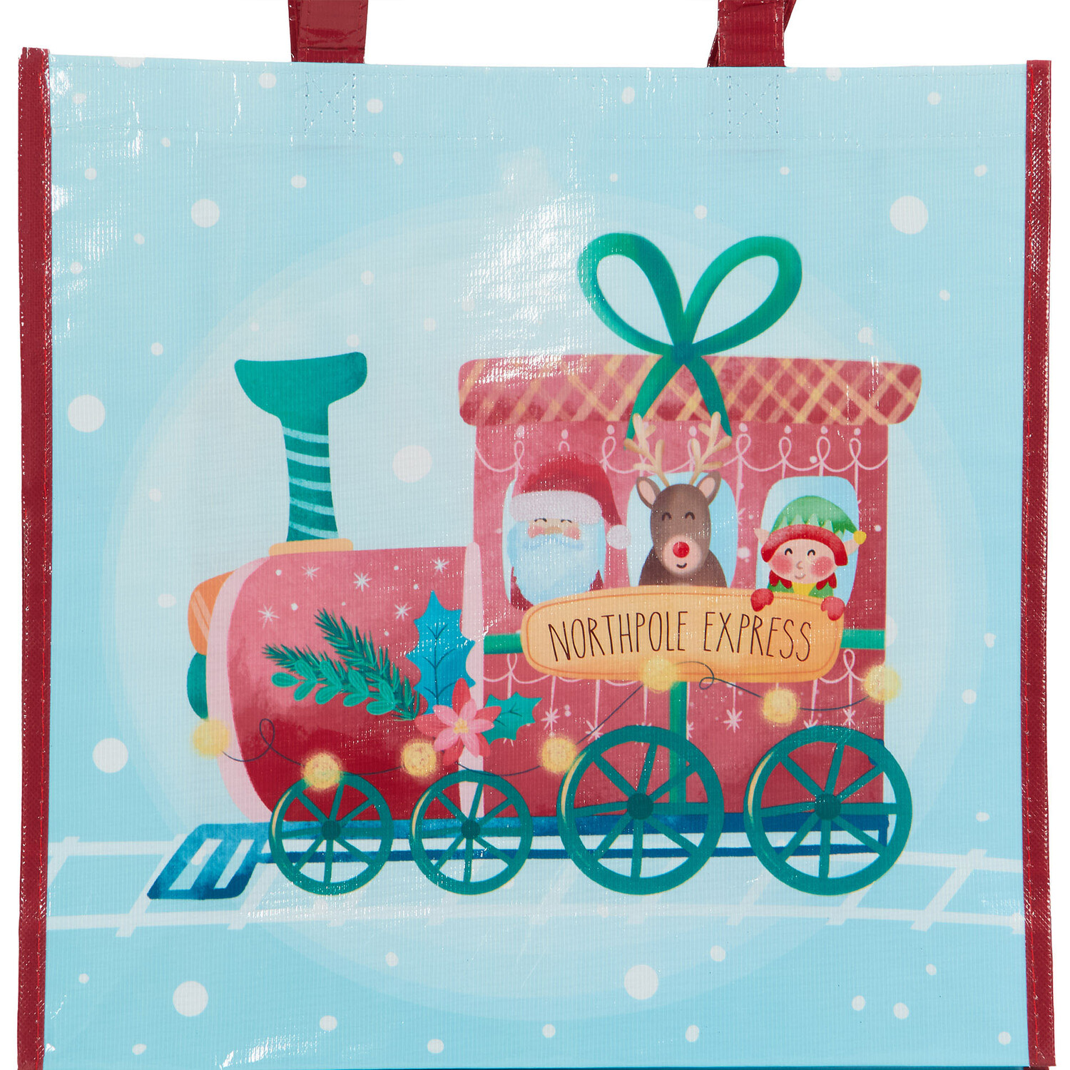 Christmas Train Shopper Bag Image 3
