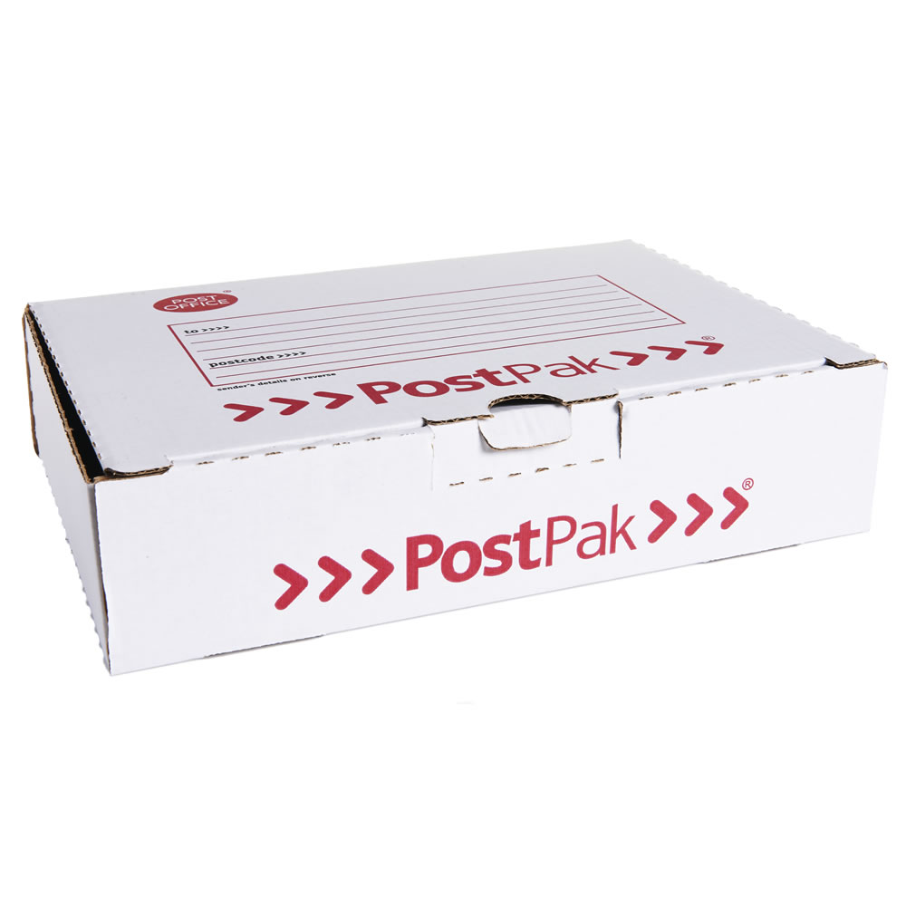 Royal Mail Post Office PostPak Book Box Large Image 1