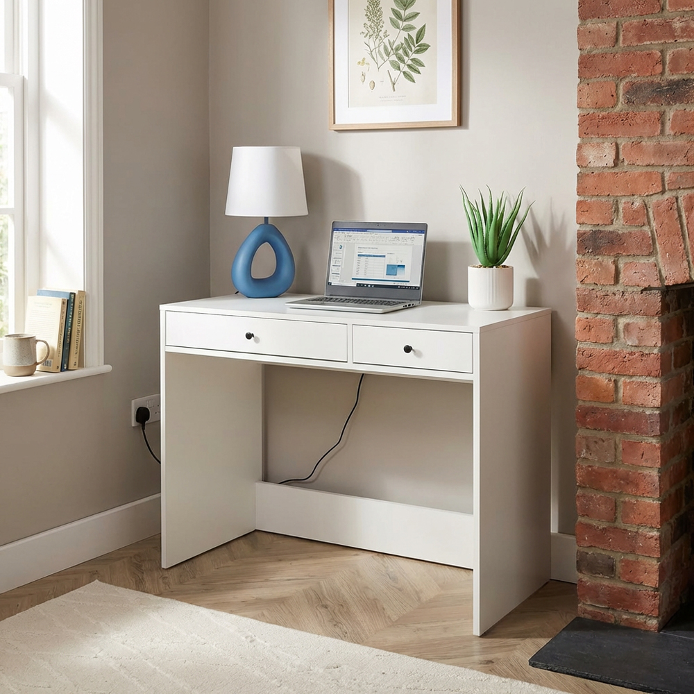 Richmond Desk White Image 9