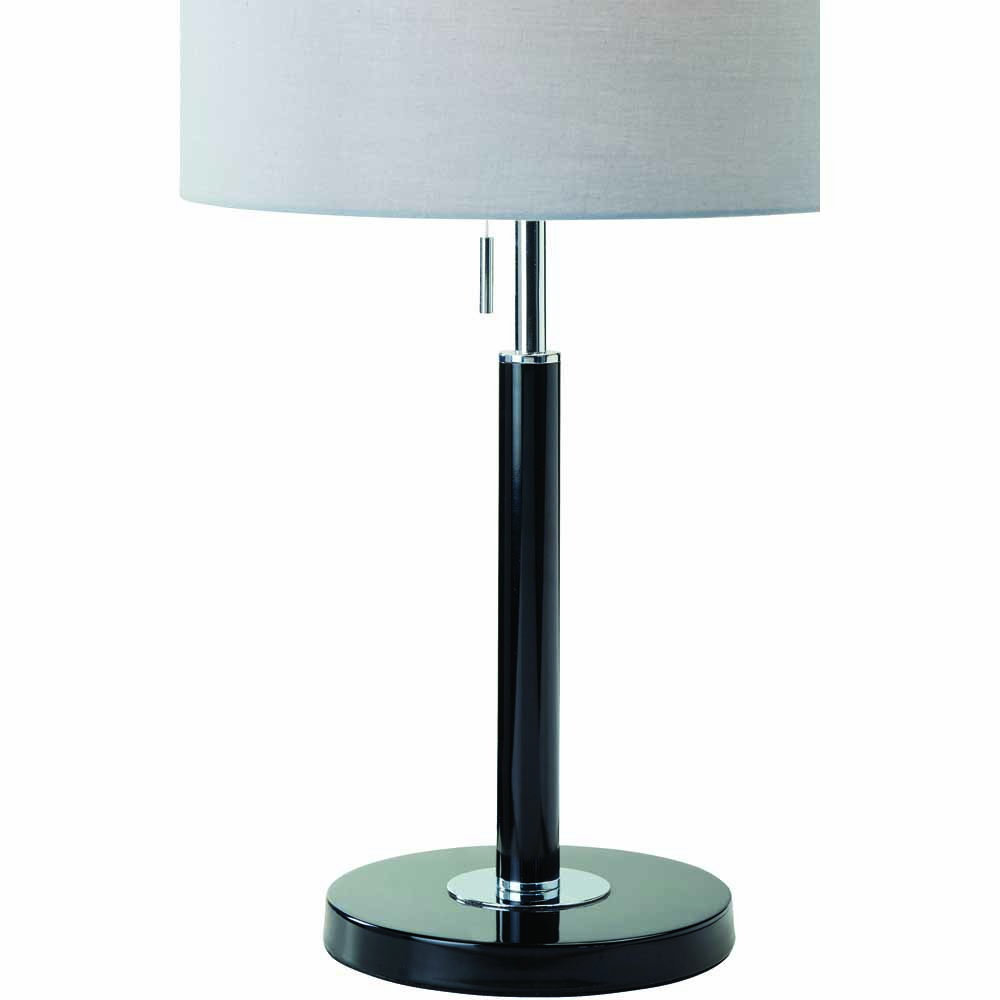 Charlotte Black / ChromeTable Lamp Image 2