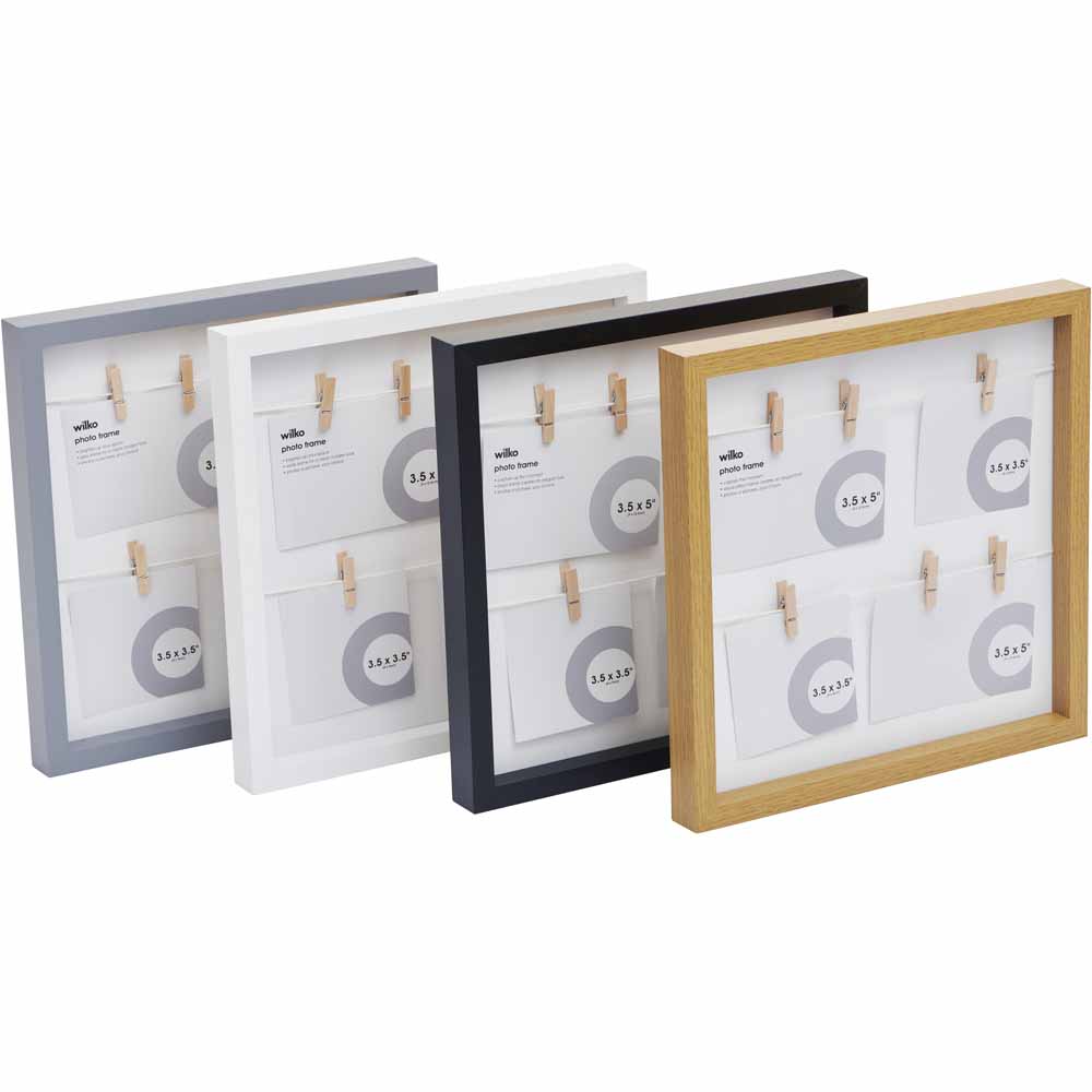 Wilko Grey Peg Frame Wilko