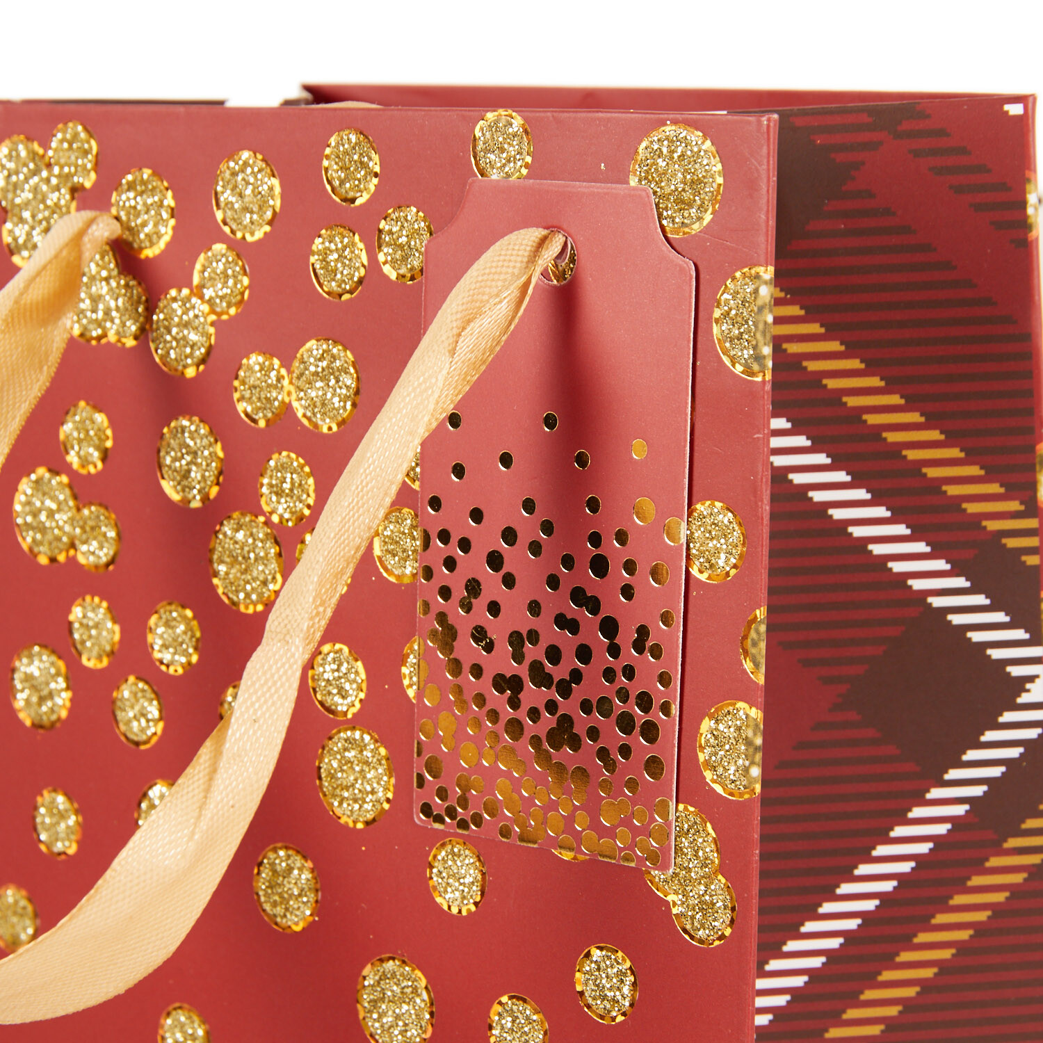 Merry Christmas Foil Bottle Bag Image 9