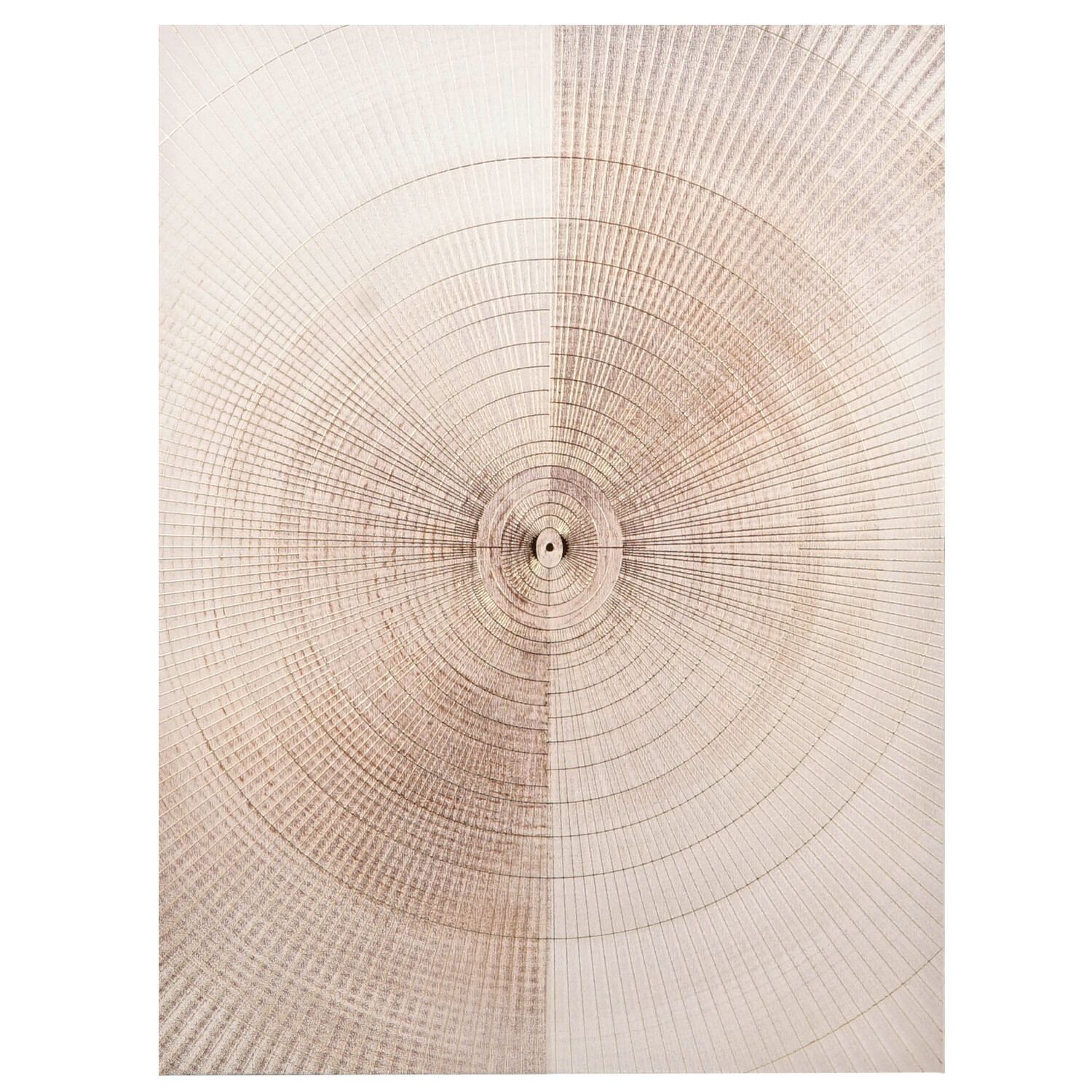 Foiled Metallic Swirl Canvas - Rose Gold Image 1