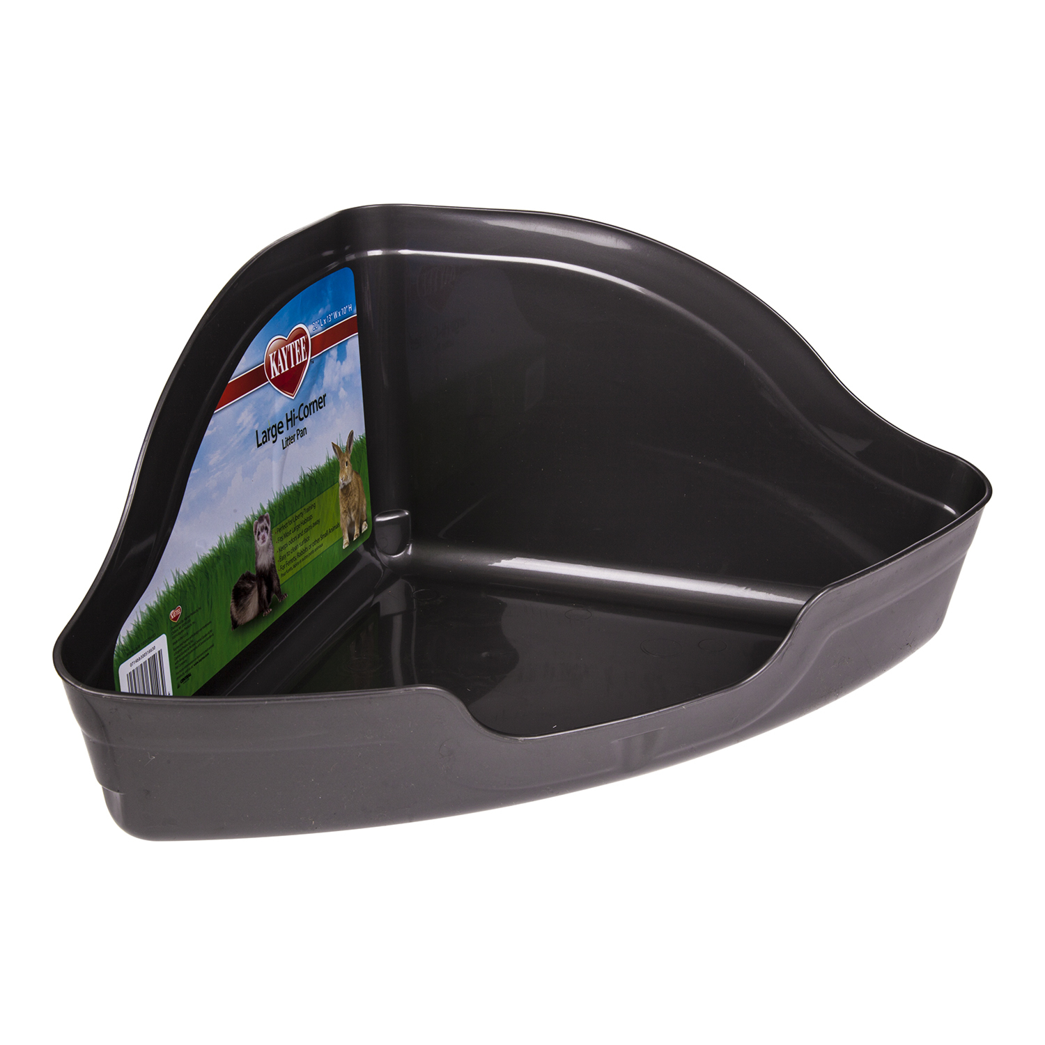 Single Kaytee Large Hi-Corner Litter Pan in Assorted styles Image 3