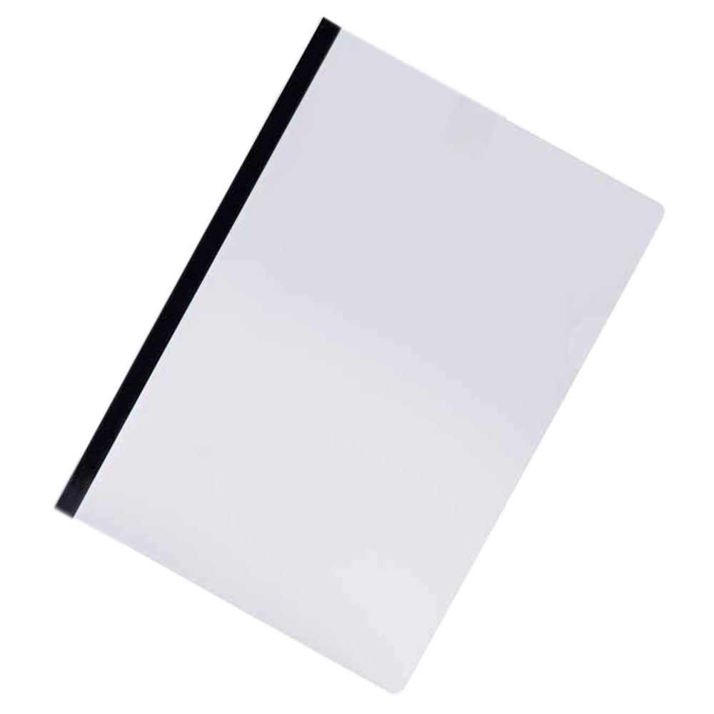 Wilko A4 Clear Document Folder with Assorted Coloured Edges 5 pack Image 4