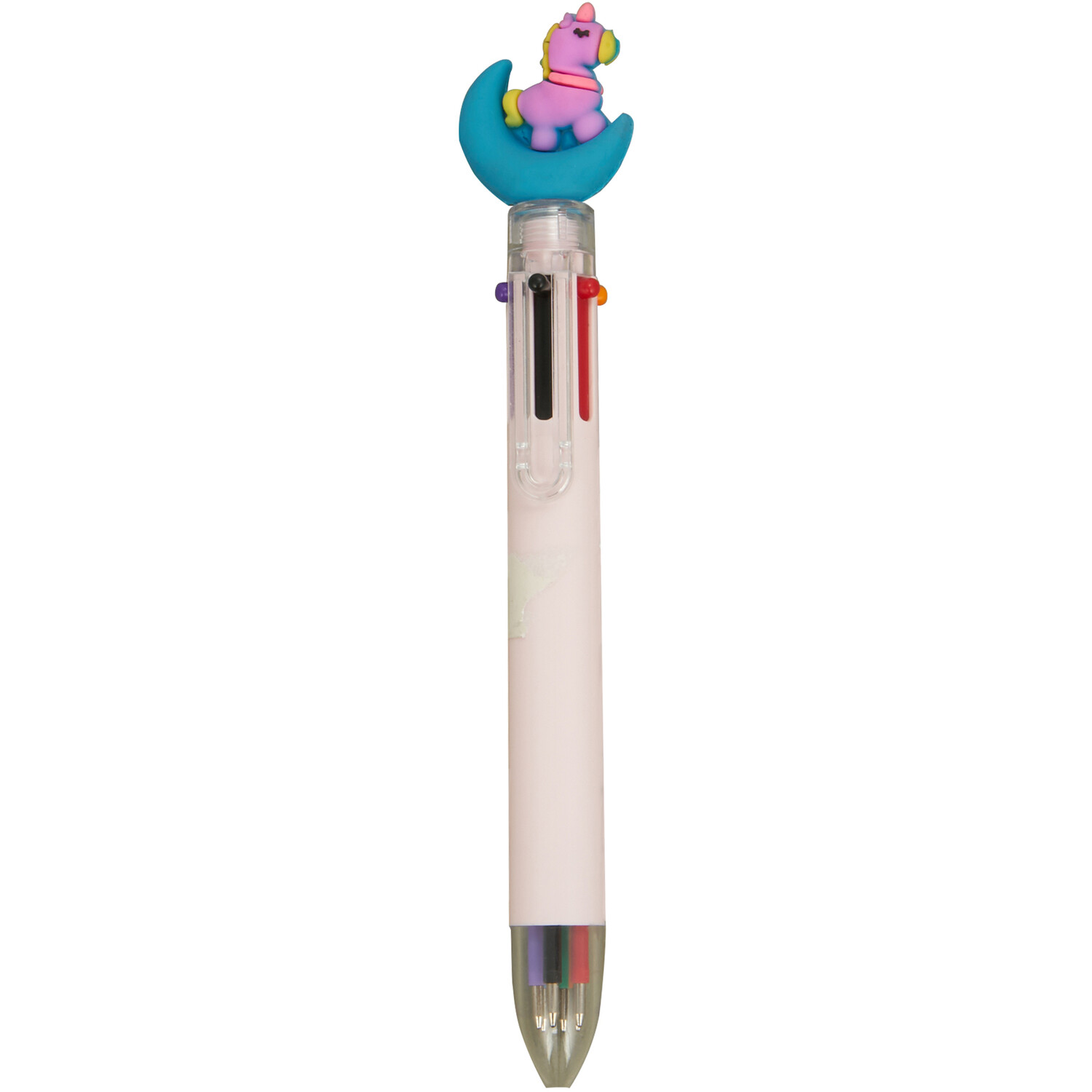 Unicorn Novelty 6 Colour Ballpoint Pen Image 1
