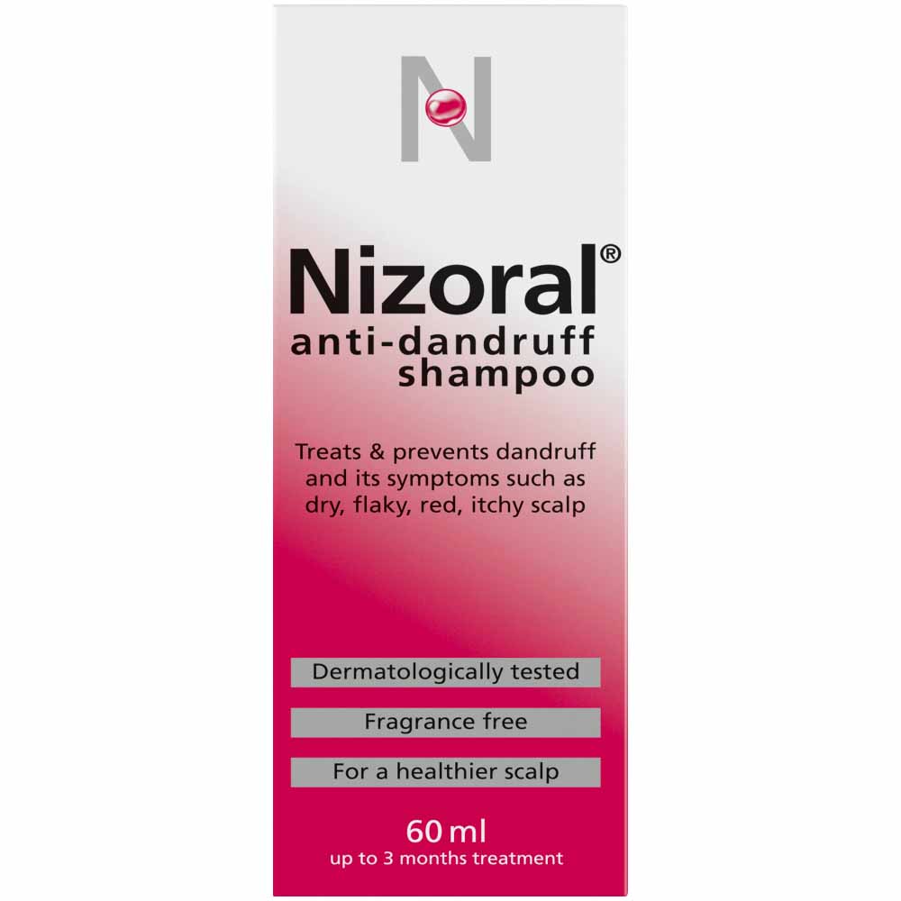 Nizoral Anti-Dandruff Shampoo 60ml Image 1