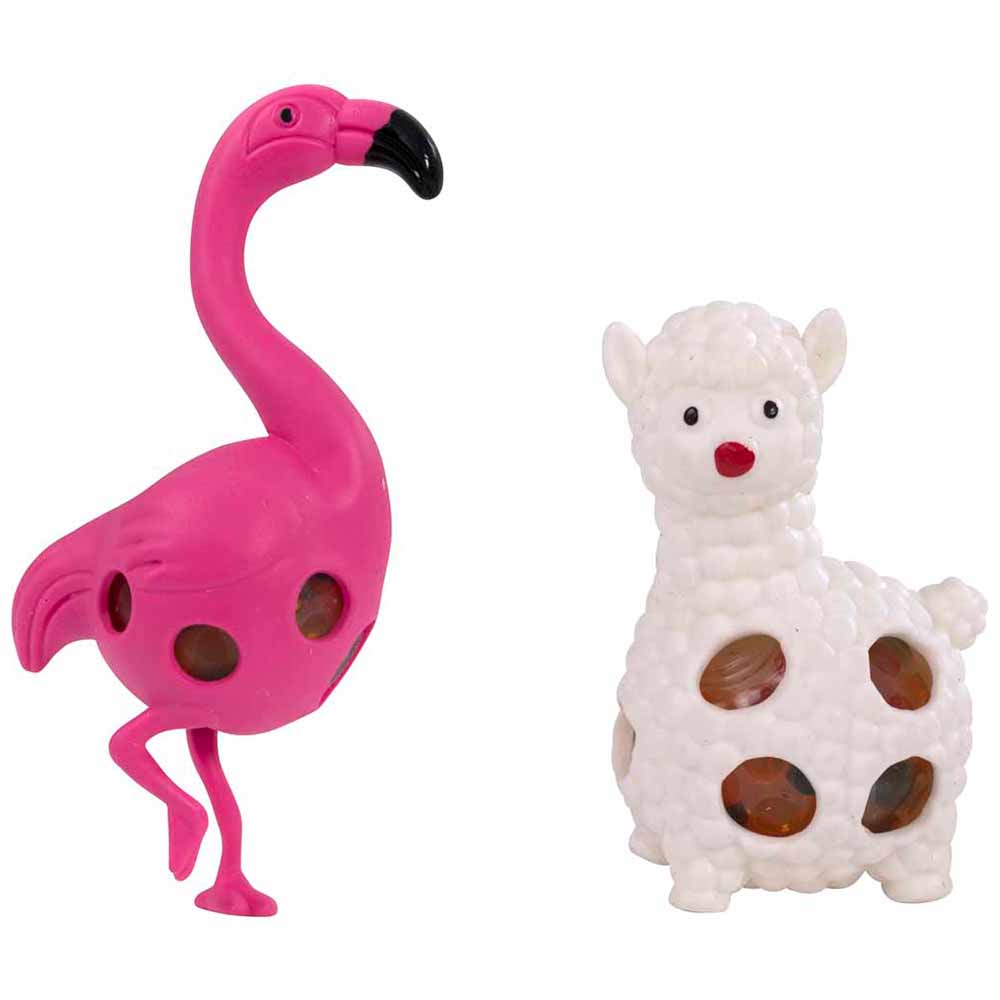 Single HTI Llama and Flamingo Squishables Toy in Assorted styles Image 1