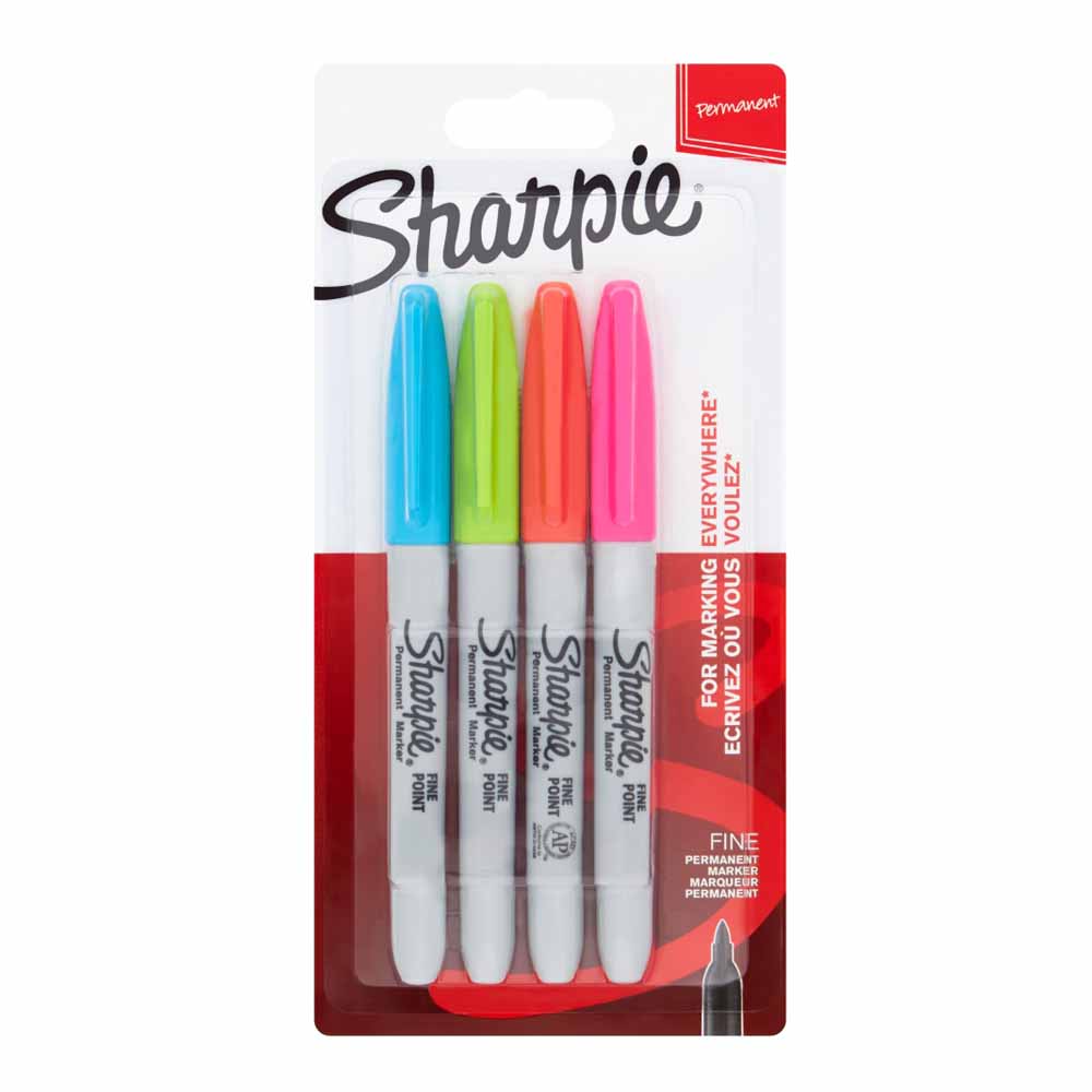 Sharpie Fine Marker Fun 4 pack Image 1