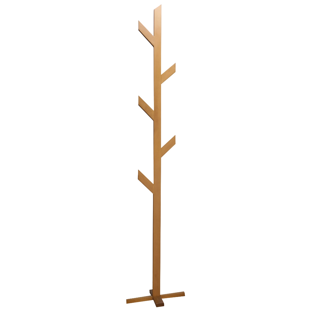 Decorotika Arbrano Light Solid Wood Coat Rack Image 1