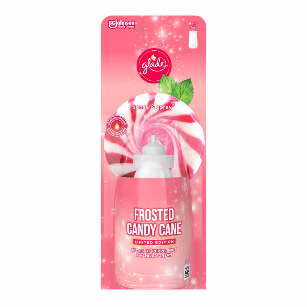 Glade Sense and Spray Refill Frosted Candy Cane Air Freshener 18ml Image 2