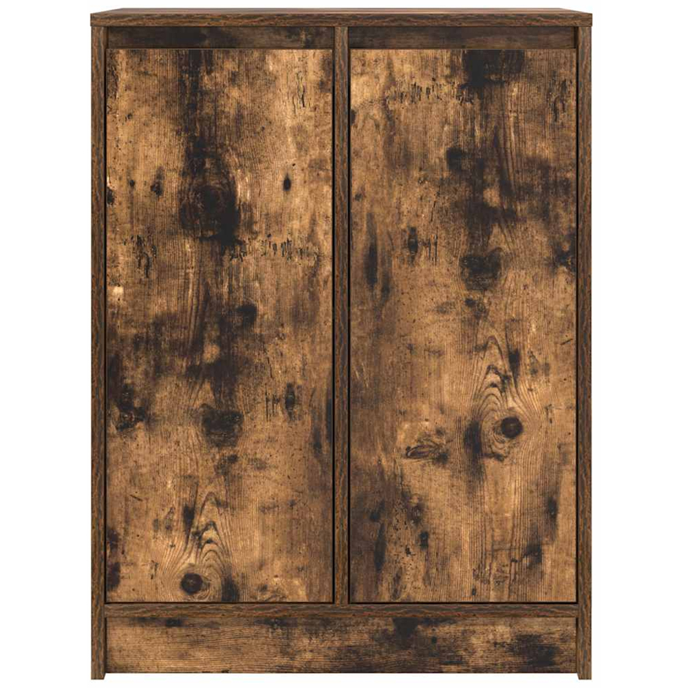 vidaXL 2 Door Smoked Oak Sideboard Image 6