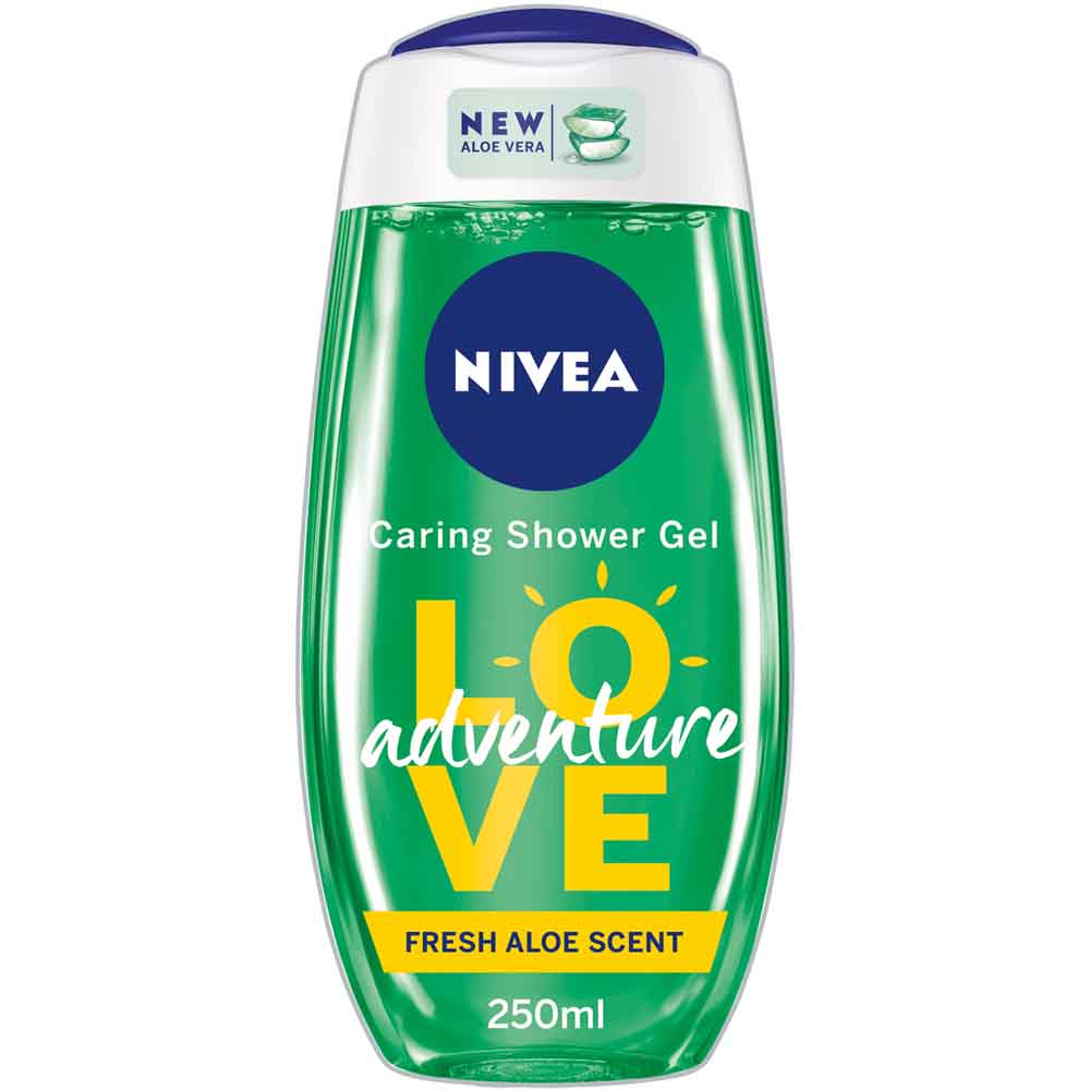 Nivea Care Shower Gel Love Adventure 250ml   Image 1