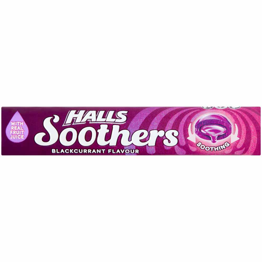 Halls Soothers Blackcurrant 45g Image 1