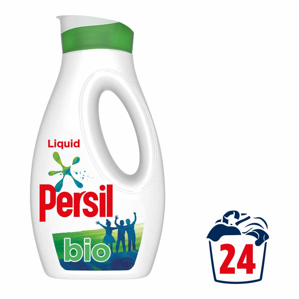 Persil SnM Bio Liquid Detergent 24 Washes 648ml Image 1