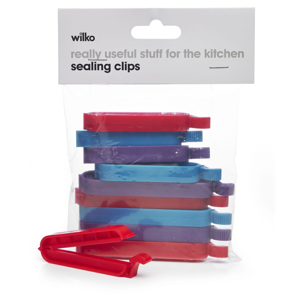 Wilko Sealing Clip Set 10 Pack Image