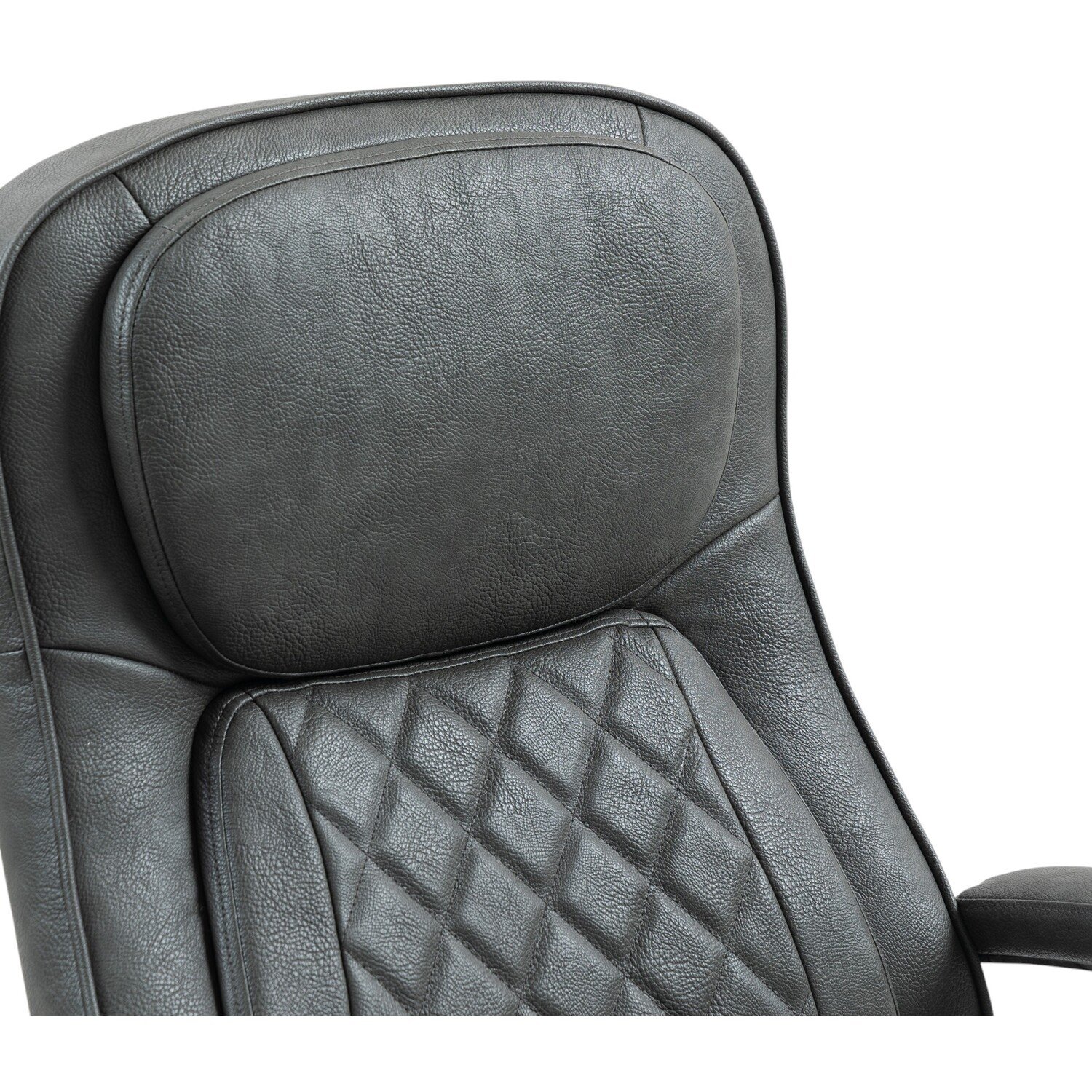 Grey Executive Office Chair Grey Image 7