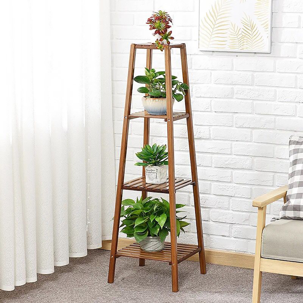 Living and Home Vintage Tiered Plant Stand Display Shelf Image 6