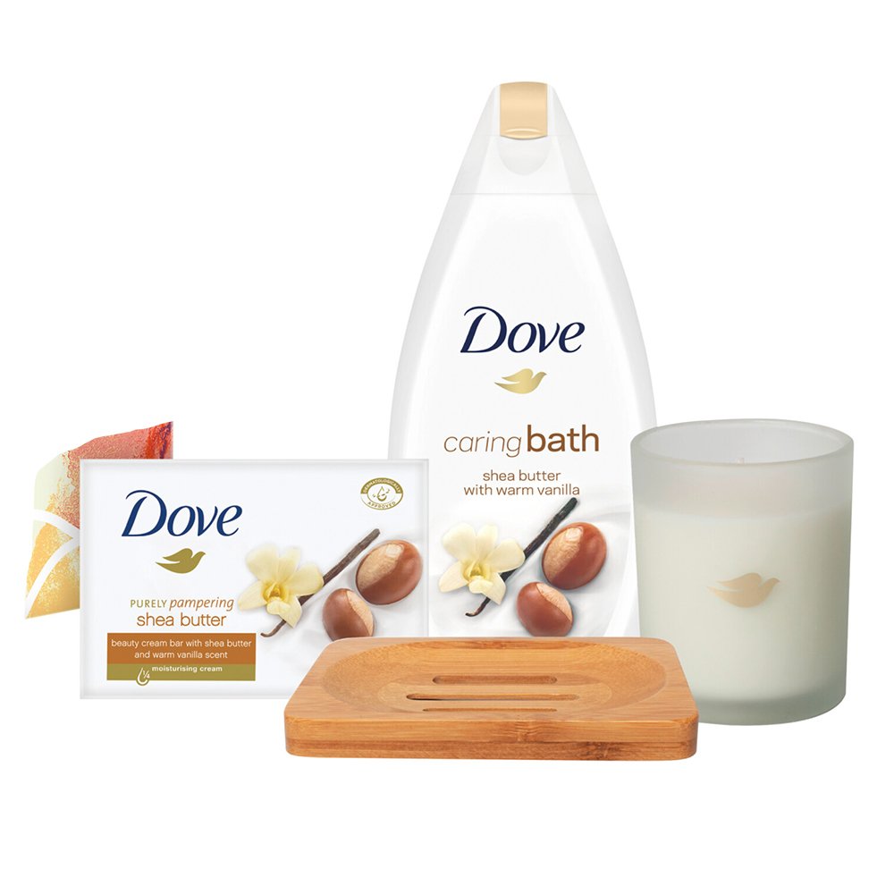Dove Truly Pampered Bath & Home Collection Gift Set Image 2