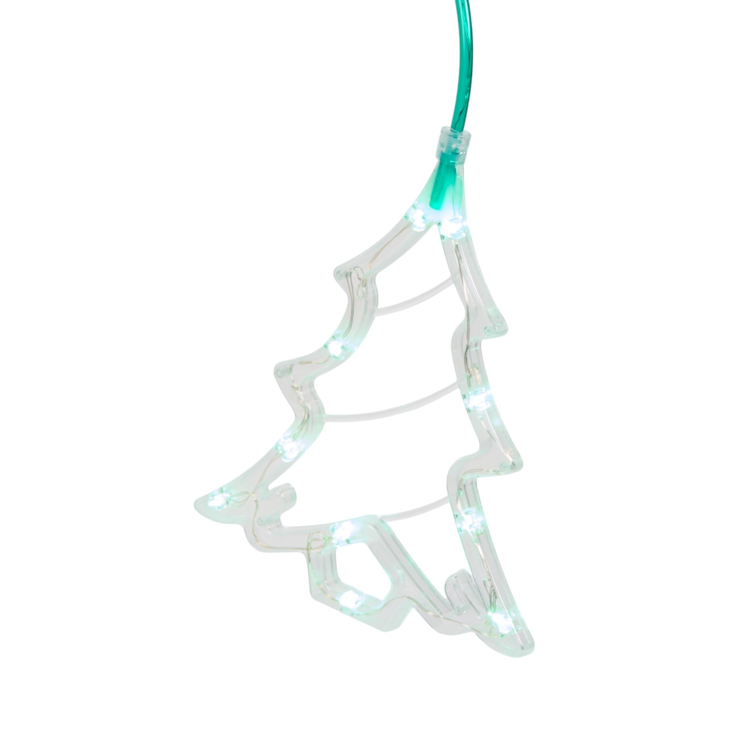 160 LED Christmas Tree Curtain Lights Green Image 6