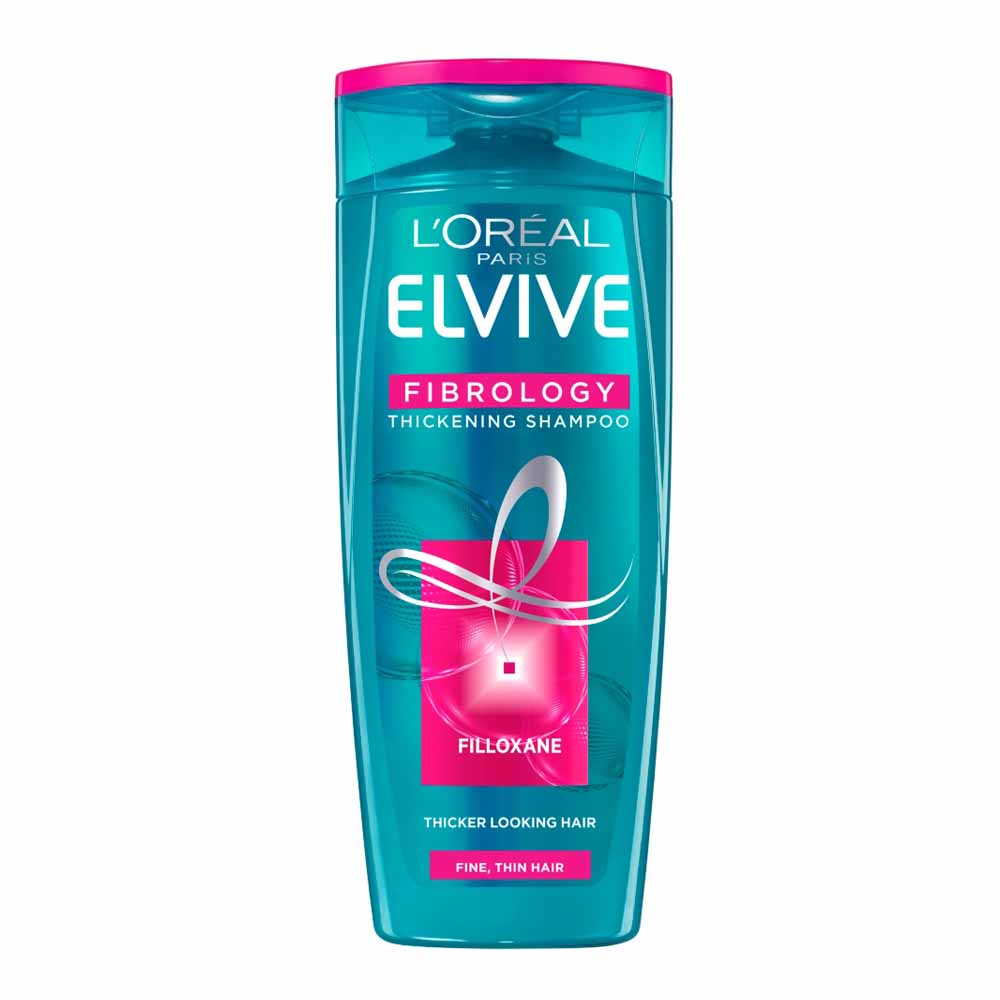 L’Oréal Paris Elvive Fibrology Thickening Shampoo Fine Hair 400ml Image 1