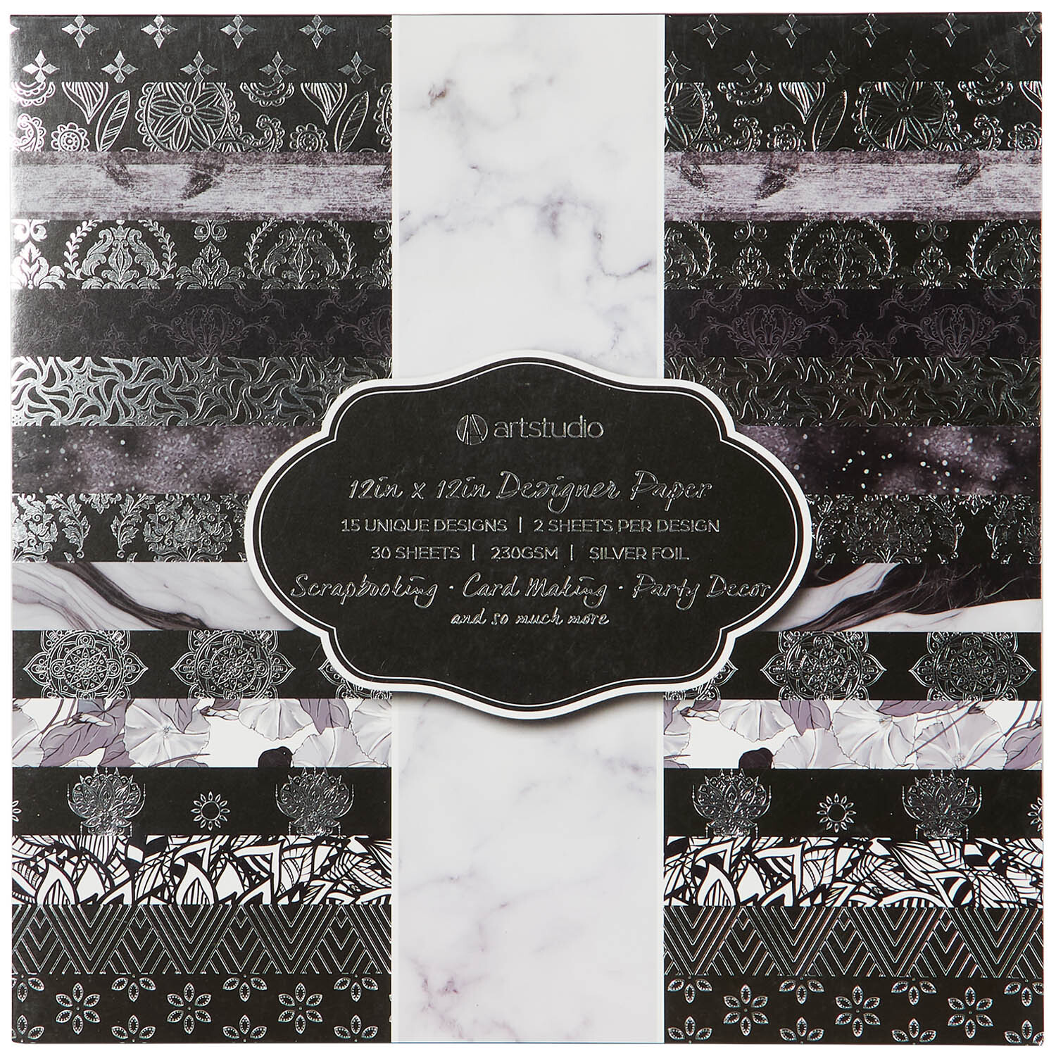 Foiled Design Pad - Multicolour Image 4