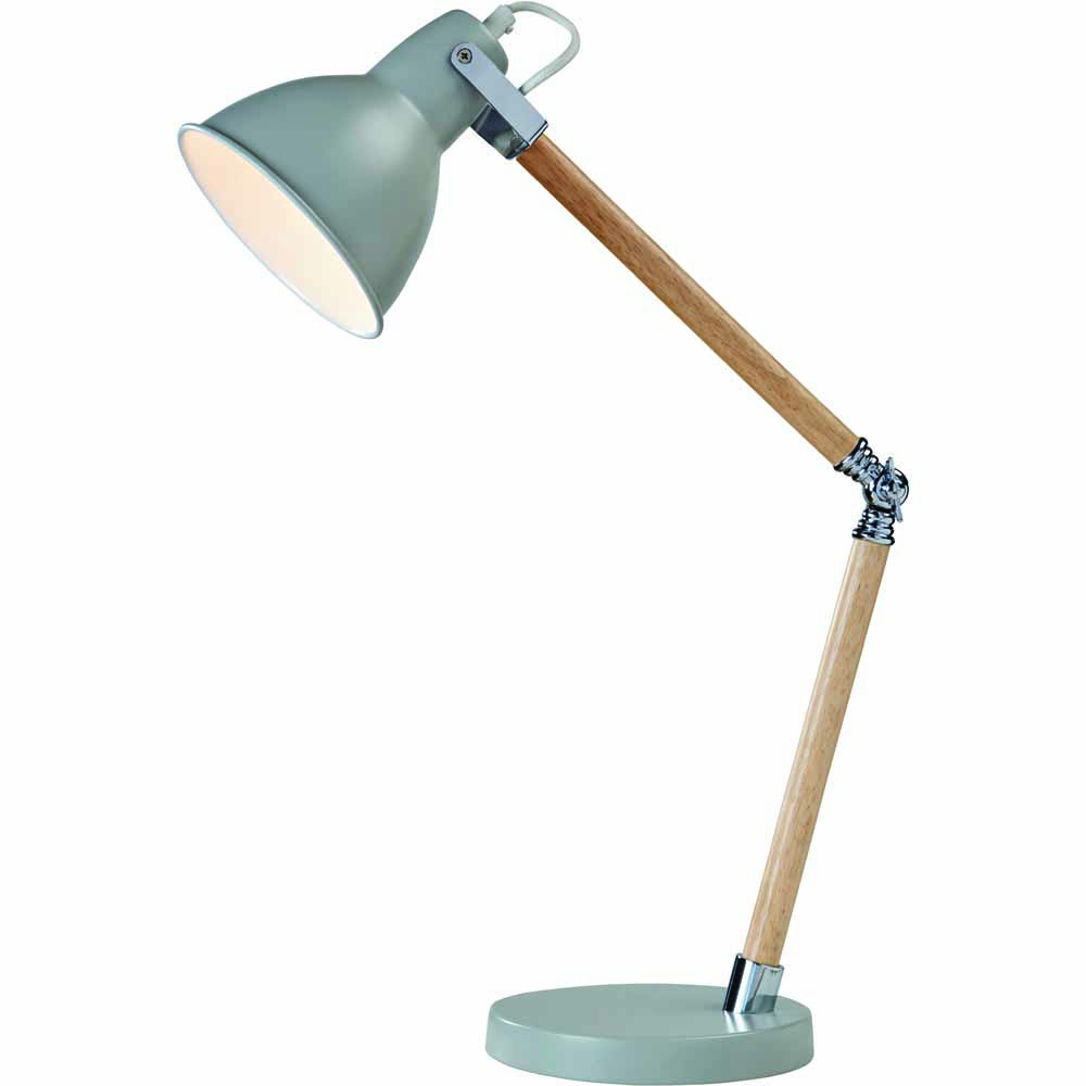 Adam Grey Table Lamp Image