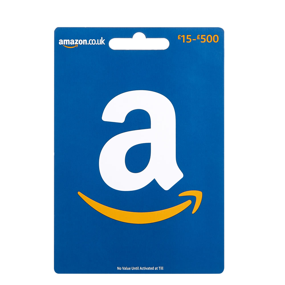 Amazon �15 - �500 Gift Card Image