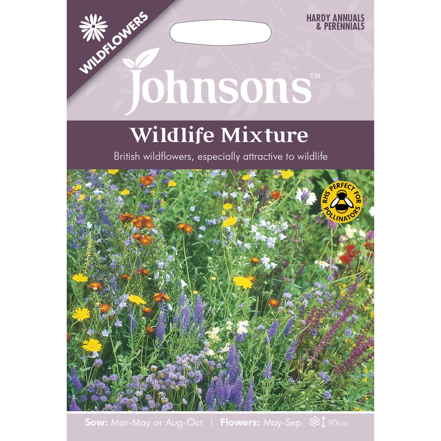 Johnsons Wildflowers Mixed Flower Seeds Image 2
