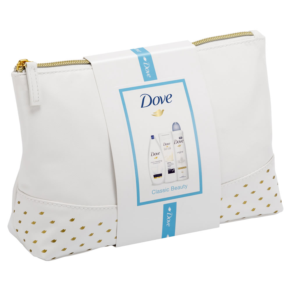 Dove Classic Beauty Wash Bag Gift Set Image 2
