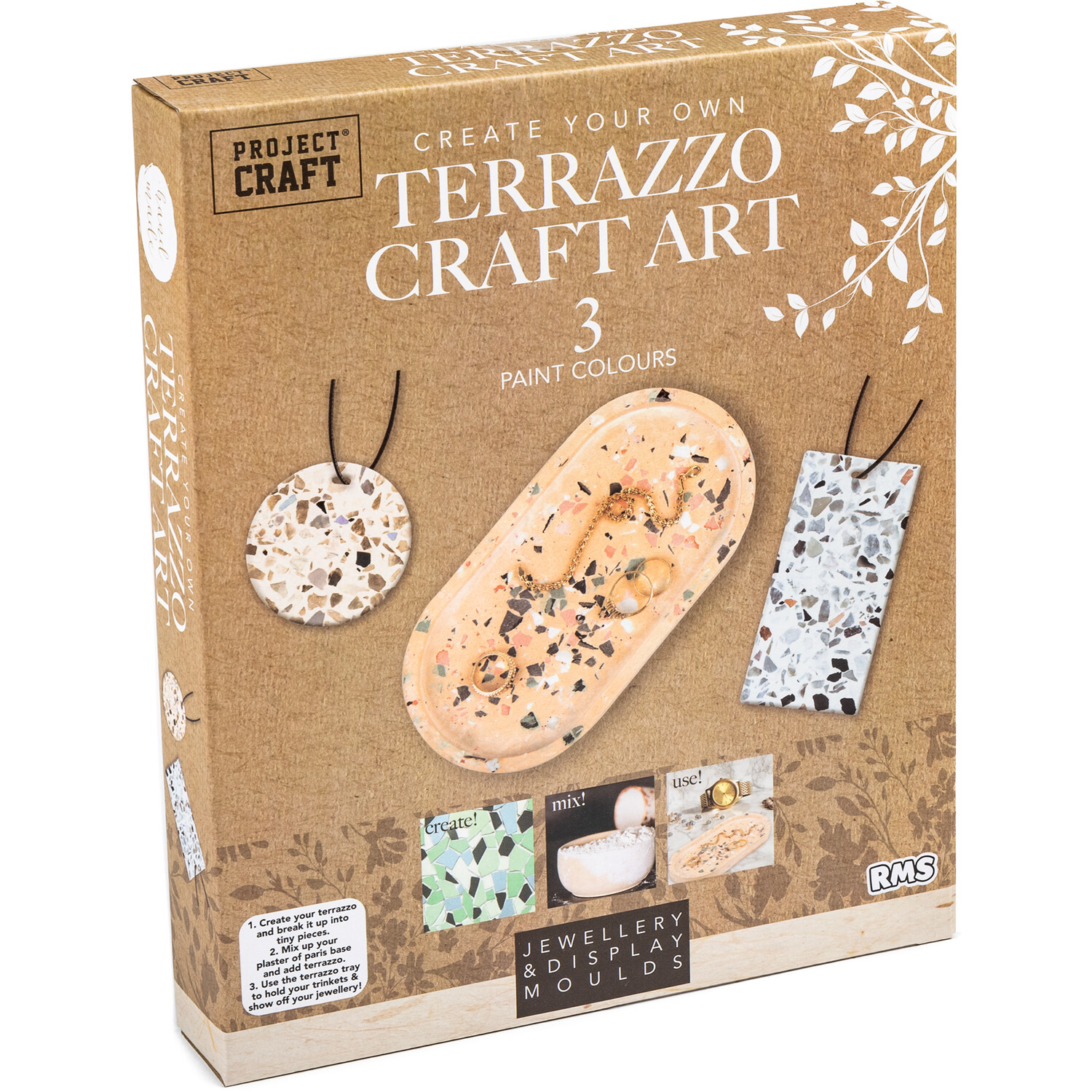 Terrazzo Craft Art Kit  - Multicolour Image
