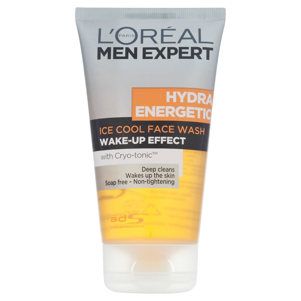 L'Oreal Men Expert Hydra Energetic Face Wash 150ml Wilko