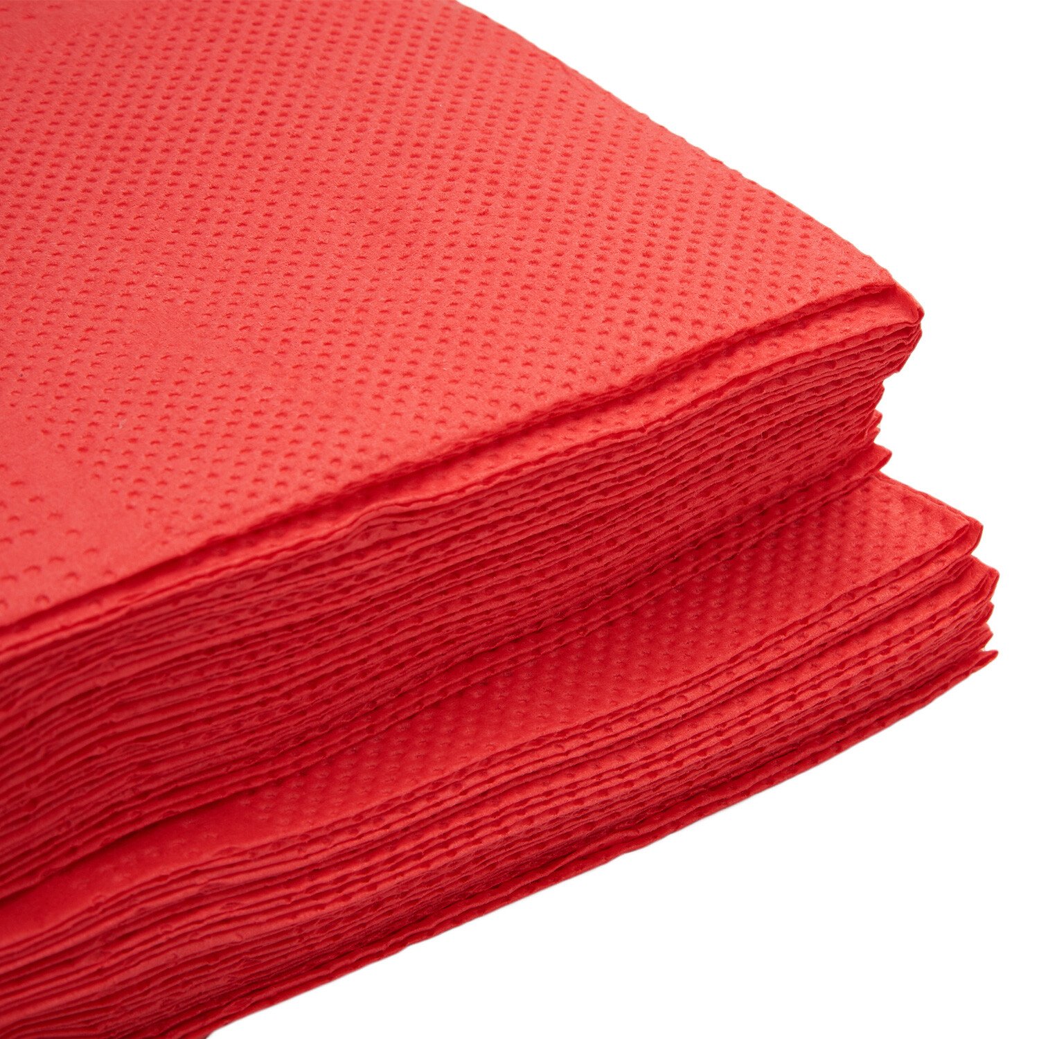 Pack of My Home Napkins - Red Image 3