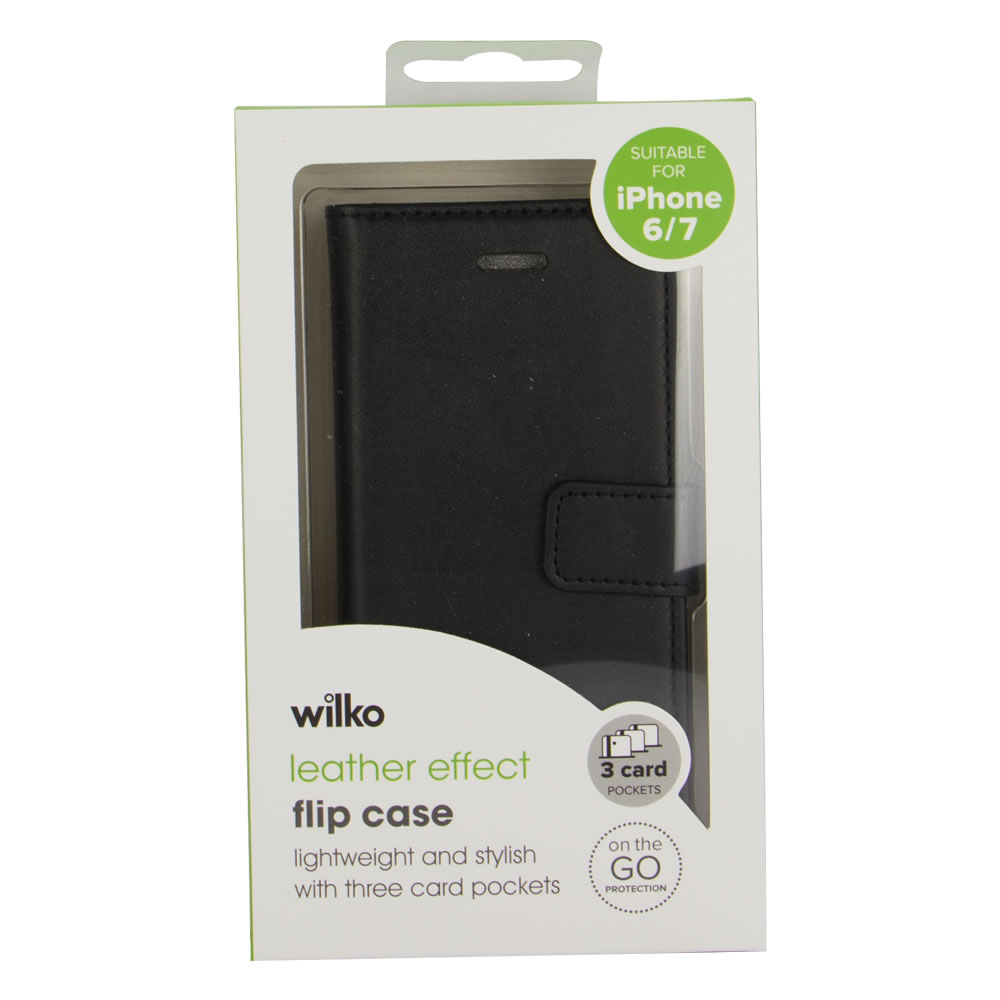 Wilko  Black Phone Case Suitable for iPhone 6 or 7 Image 1